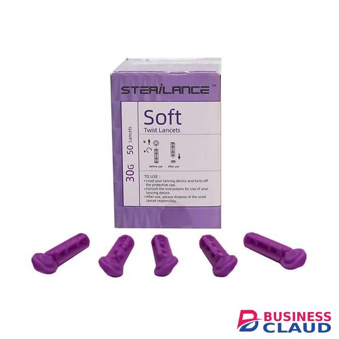 50pcs Glucometer strips+ 50pcs Lancets