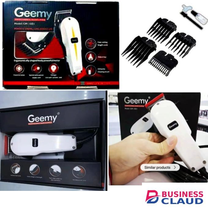 Geemy BEST FACE CARE PROFESSIONAL HAIR CLIPPER SHAVING MACHINE ELECTRIC HAIR SHAVER AND BEARD TRIMMER ALL STYLES SHAVING MACHINE FOR MEN AND BOYS