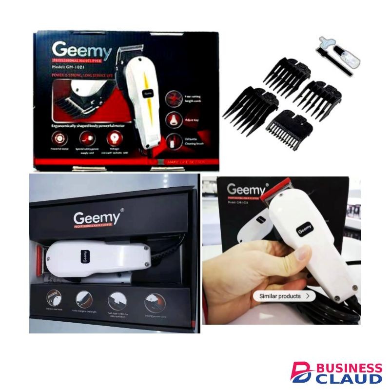 Geemy BEST FACE CARE PROFESSIONAL HAIR CLIPPER SHAVING MACHINE ELECTRIC HAIR SHAVER AND BEARD TRIMMER ALL STYLES SHAVING MACHINE FOR MEN AND BOYS
