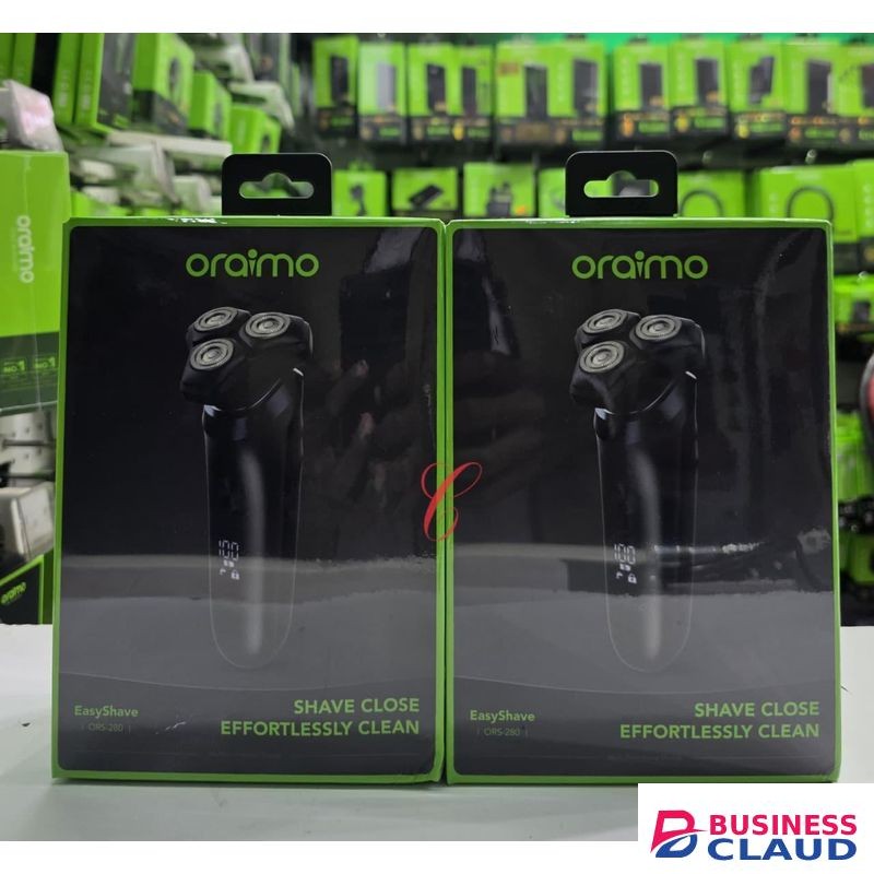 Oraimo EasyShave ORS-280 Multi-Functional Shaver with Precision Blades, Rechargeable Battery, Nose and Beard Trimmer, Comfortable Grip, and Grooming Accessories for Men