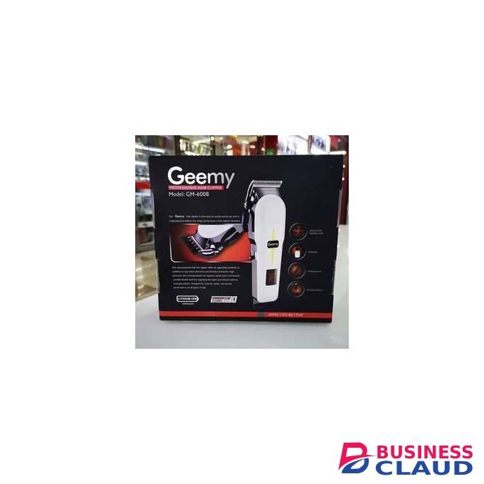 Gemmy Rechargeable Cordless Shaving Machine With Indicator + Fused Power Extension