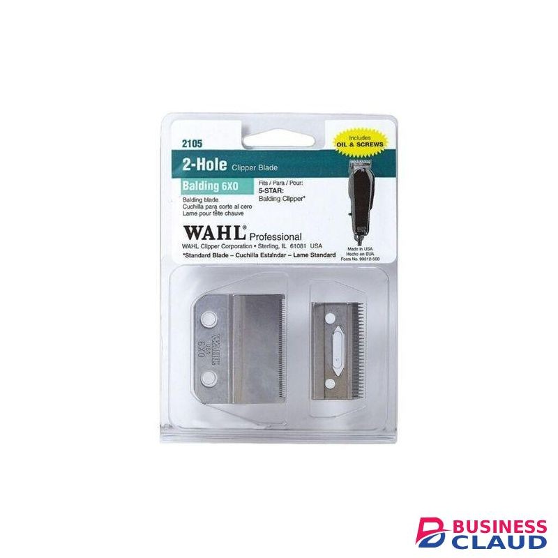 2-Hole Clipper Blade Balding 6x0 2105