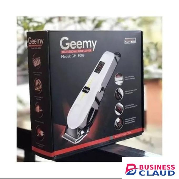 Geemy Rechargeable Shaver for Men – Cordless Beard Trimmer with Precision Blades, USB Charging, and Long Battery Life – Ideal for Home and Travel Grooming Needs