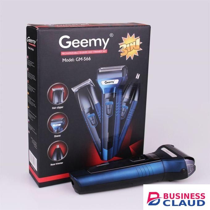 Geemy HAir Shaver Machine(Rechargeable) 3 In 1