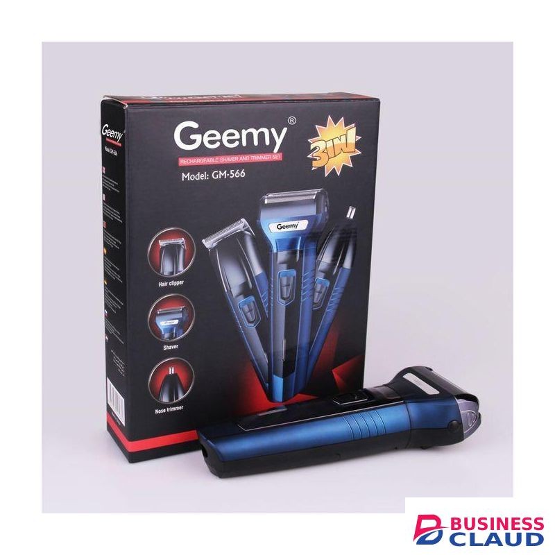 Geemy HAir Shaver Machine(Rechargeable) 3 In 1