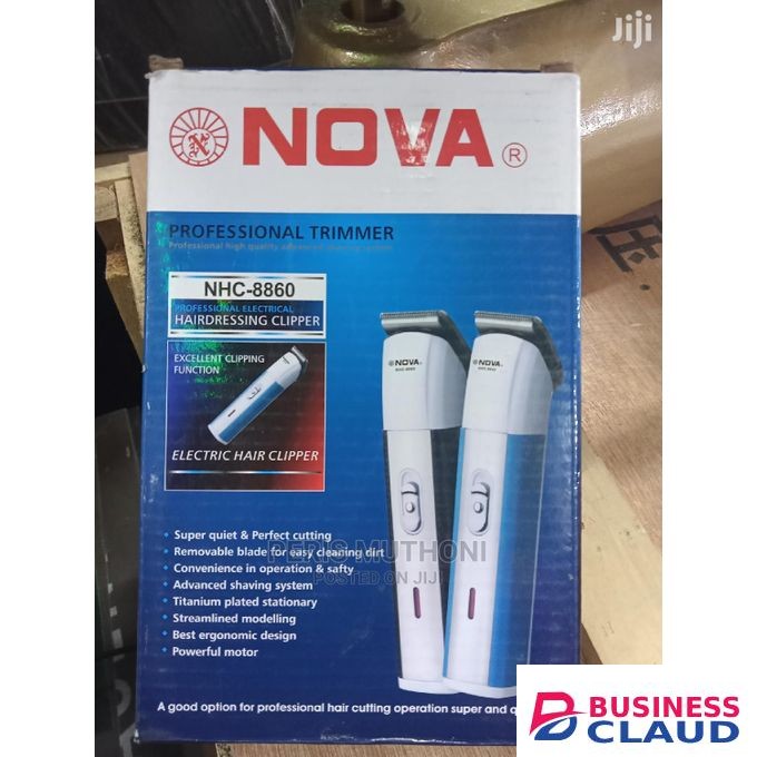 Nova Rechargeable Hair Trimmer Clipper Shaver NHC-8860