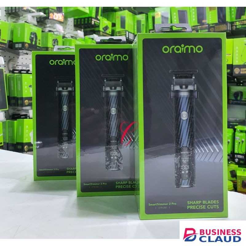 Oraimo Smart Trimmer 2 Pro OTR-280 Sharp Blades Precise Cut Multi Functional Hair Trimmer with Long Battery Life, Low Noise, Cordless Use and Multiple Grooming Attachments