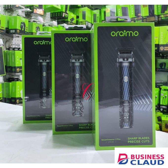 Oraimo Smart Trimmer 2 Pro OTR-280 Sharp Blades Precise Cut Multi Functional Hair Trimmer with Long Battery Life, Low Noise, Cordless Use and Multiple Grooming Attachments