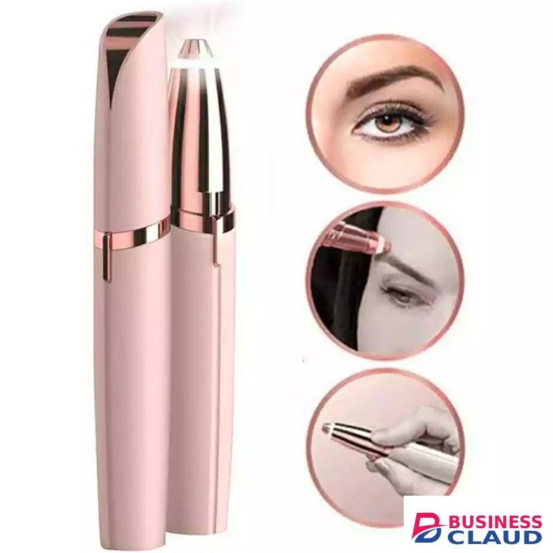 Painless-Precision Eyebrow Trimmer For Women With LED Light