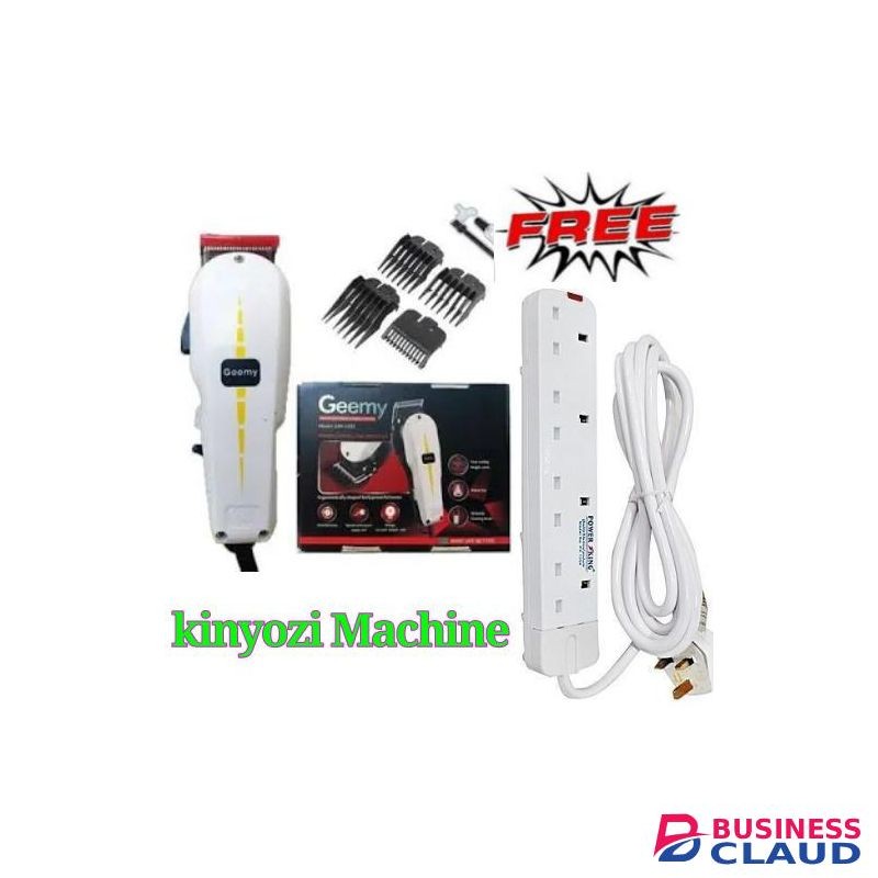 Geemy Best Shaving Machine + Free 4 Way Power Extension Cable