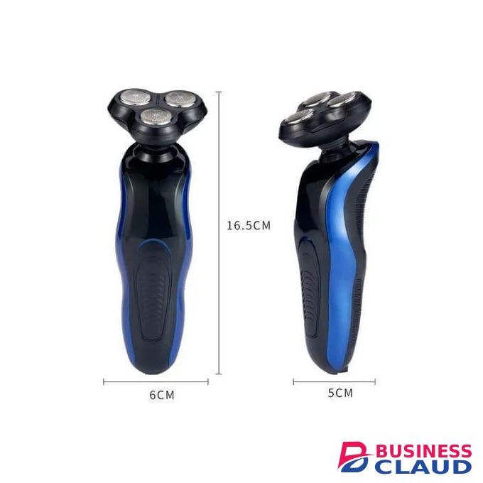 4D Touch Professional Electric Shaver - Rechargeable Triple Head Rotary Razor - 360° Floating Smooth Shave - Wet & Dry Waterproof Trimmer for Men