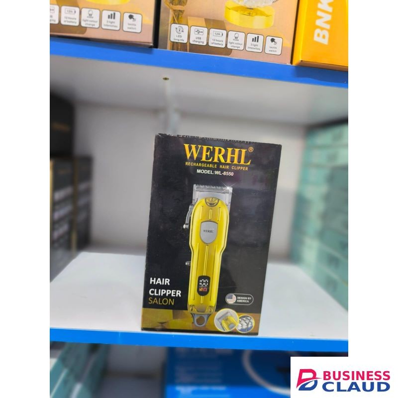 WERHL WL-8550 Rechargeable Hair Clipper.