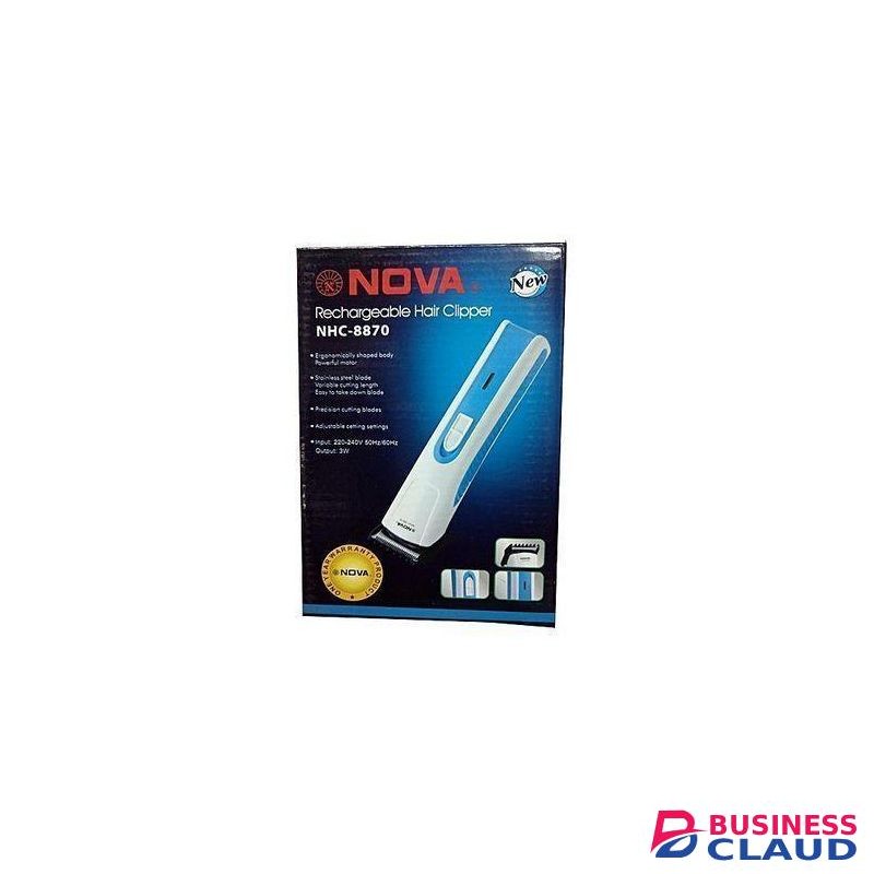 Nova Hair Professional Corded- Hair Clipper Trimmer