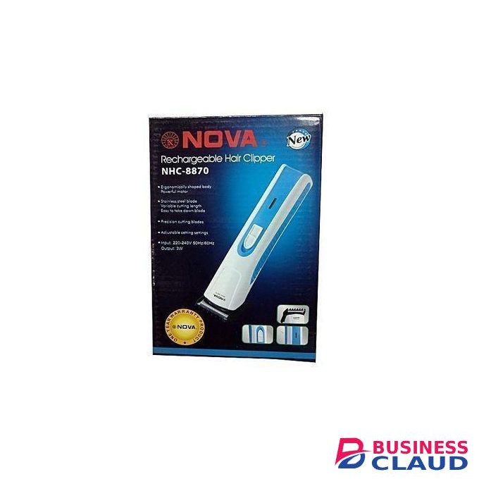 Nova Hair Professional Corded- Hair Clipper Trimmer