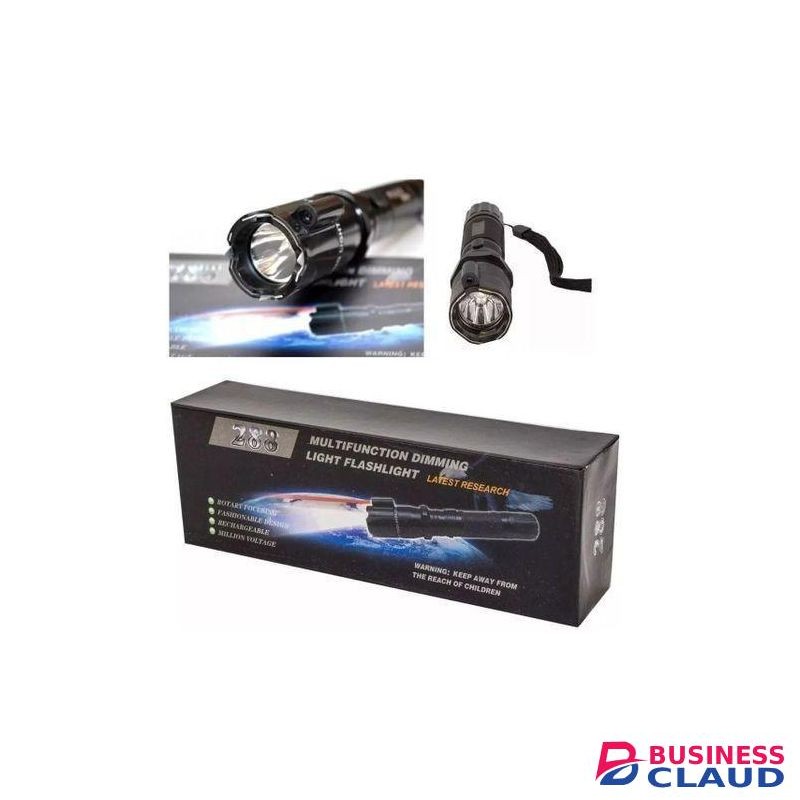 Electric Shock & Laser Pointer Rechargeable Torch