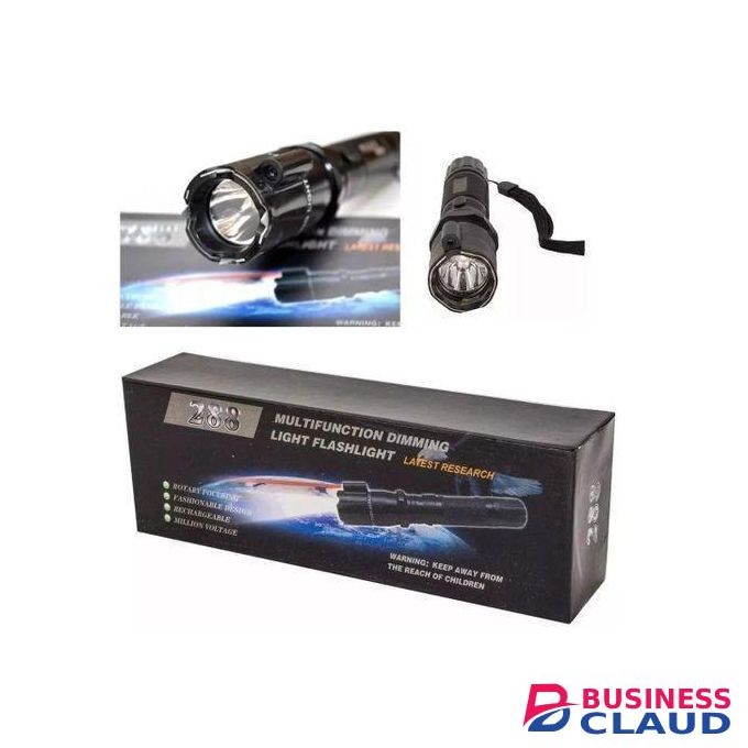 Electric Shock & Laser Pointer Rechargeable Torch