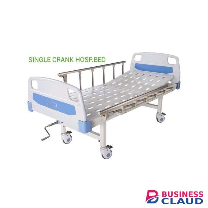 One /single Crank Hospital Bed