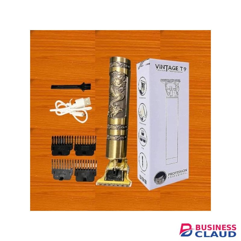 Vintage Adjustable Blades, Close Precise Cut T9 Hair Clipper Trimmer Shaver