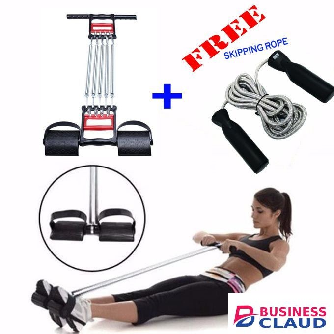 Tummy Trimmer + FREE Skipping Rope With Digital Counter