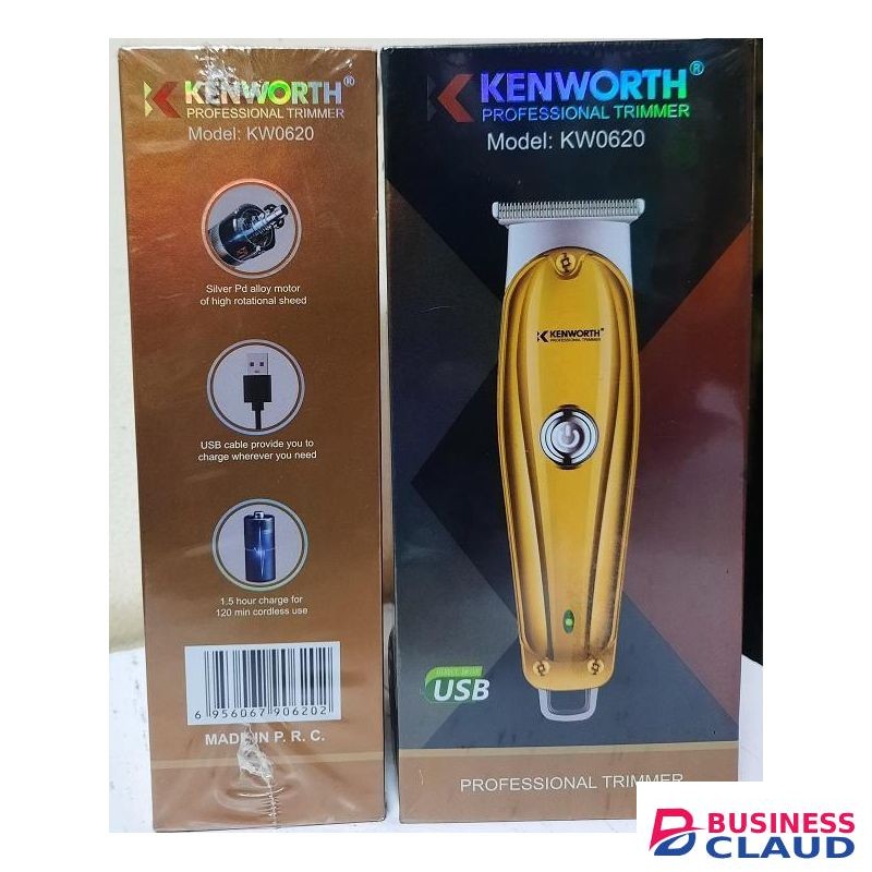 Genera Cordless Hair Trimmer. Rechargeable Kenworth Trimmer. KW0620 shaving machine