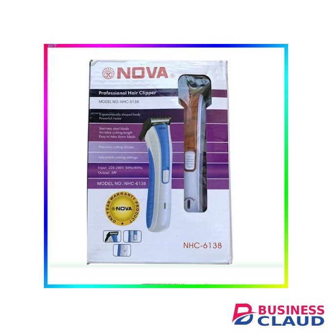 Nova Rechargeable Hair And Beard Trimmer Nova 8860