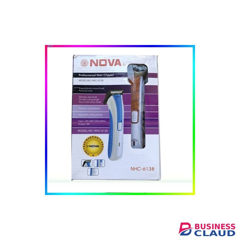 Nova Rechargeable Hair And Beard Trimmer Nova 8860