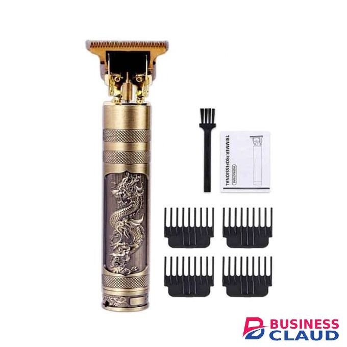 Vintage USB Ergonomic Design, Precision Performance T9 Hair Clipper Trimmer Shaver