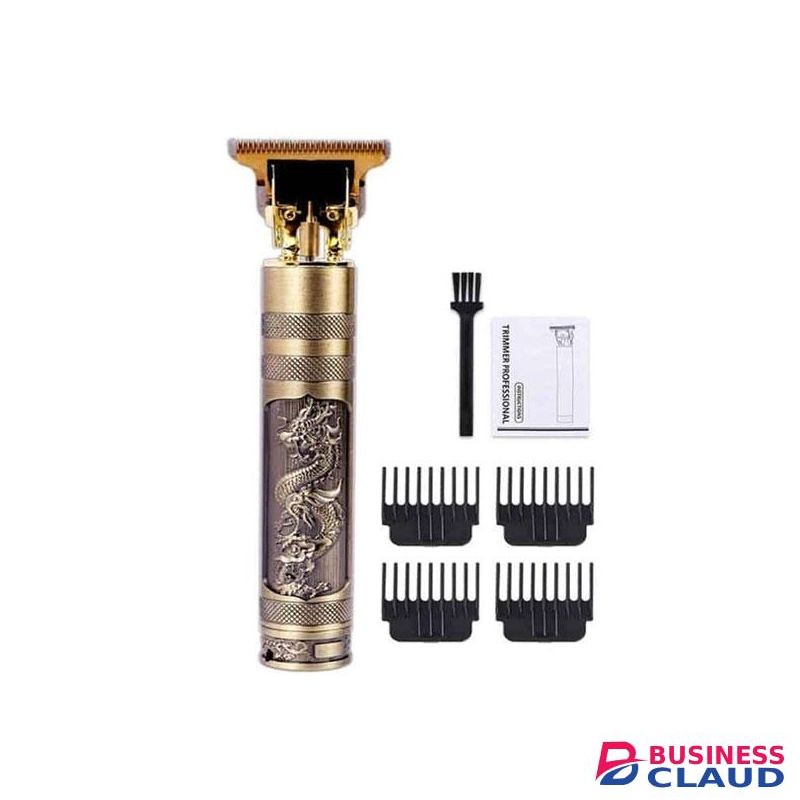 Vintage USB Ergonomic Design, Precision Performance T9 Hair Clipper Trimmer Shaver