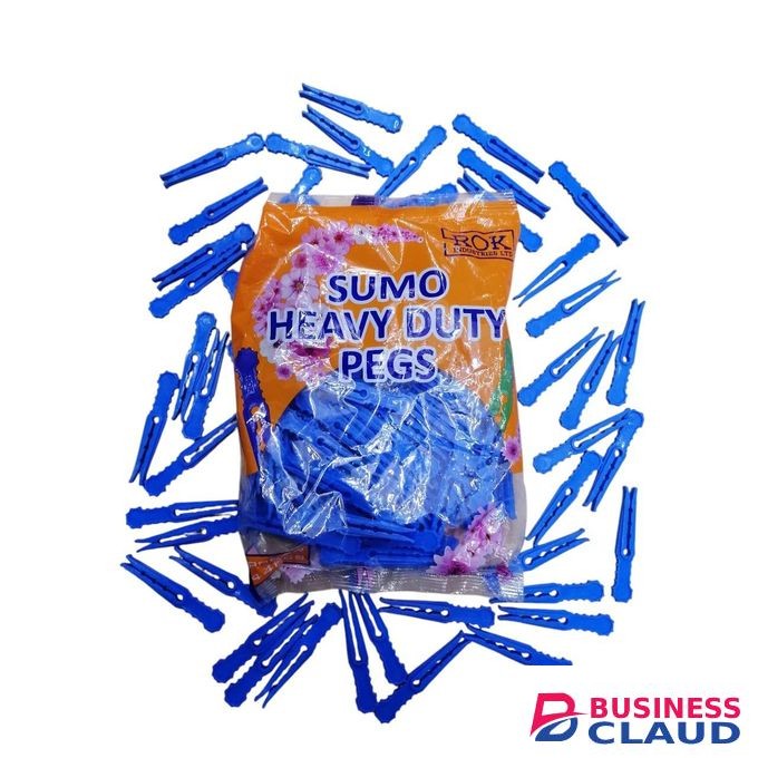 144 PIECE'S MULTI PURPOSE BLUE HIGH QUALITY FIRM GRIP HIGH DENSITY CLOTH PEGS