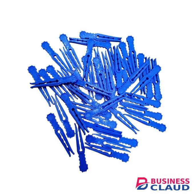 144 PIECE'S MULTI PURPOSE BLUE HIGH QUALITY FIRM GRIP HIGH DENSITY CLOTH PEGS