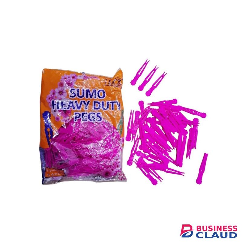 144 PIECE'S MULTI PURPOSE PINK HIGH QUALITY FIRM GRIP HIGH DENSITY CLOTH PEGS