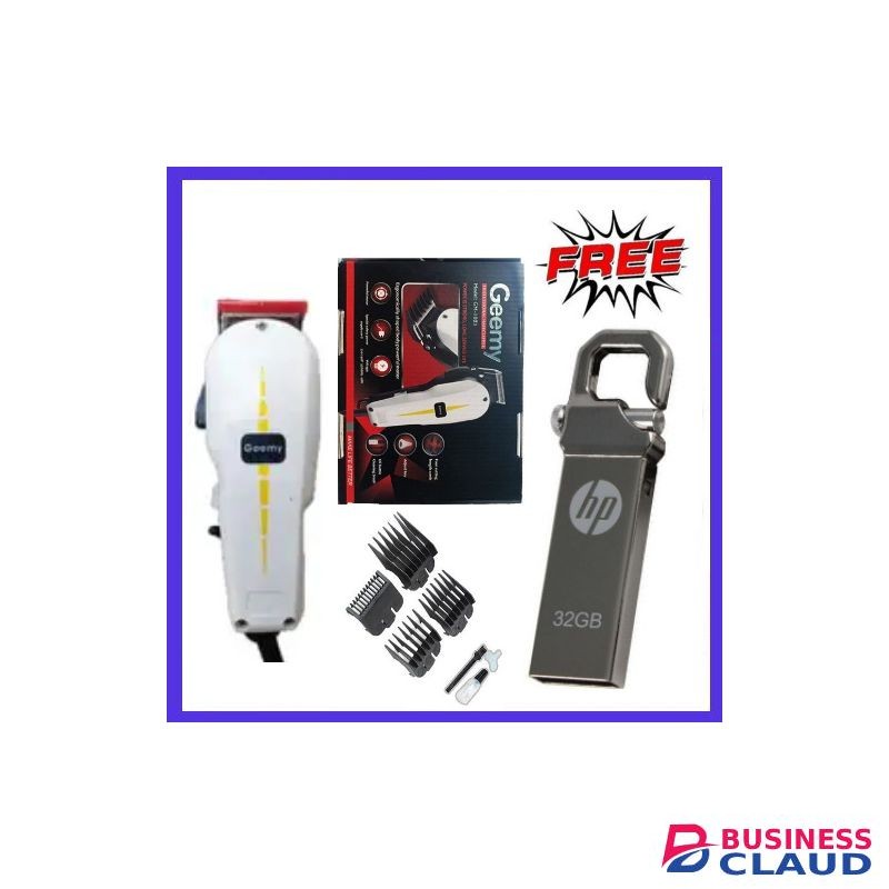 Geemy Professional Shaving Machine+Free 32GB Flash Disk