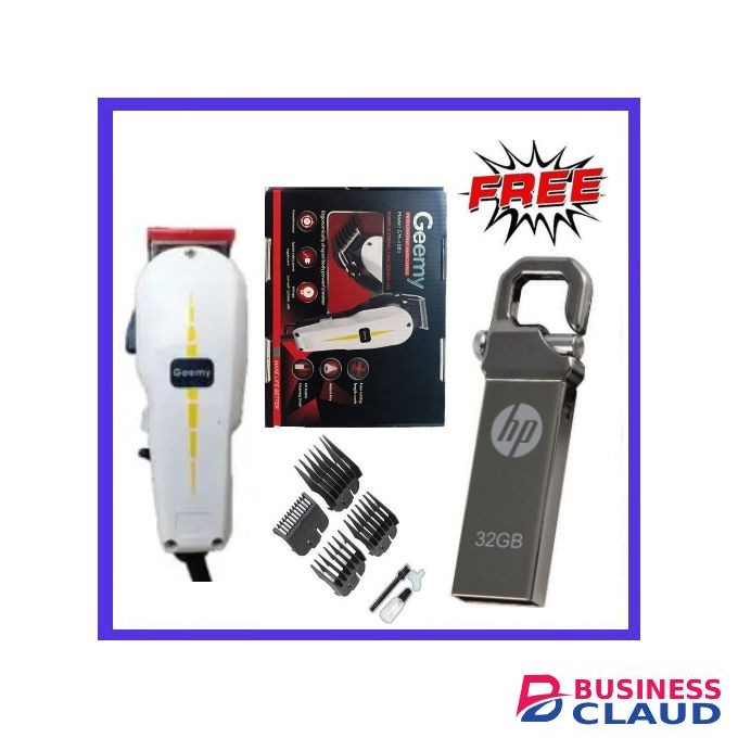 Geemy Professional Shaving Machine+Free 32GB Flash Disk