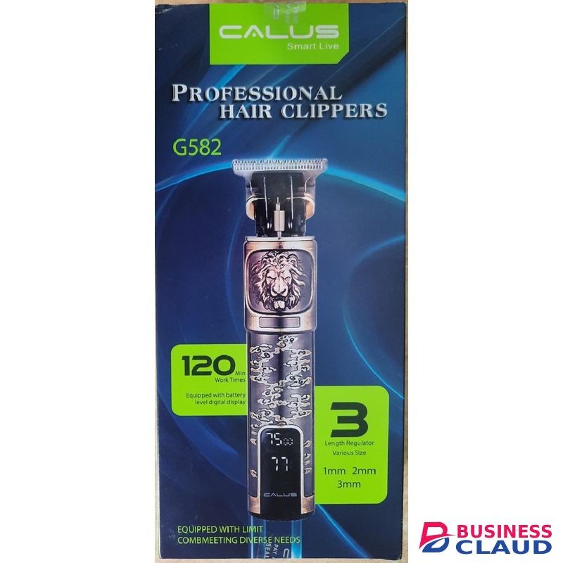CALUS Rechargeable Professional Hair Clipper. Cordless shaver