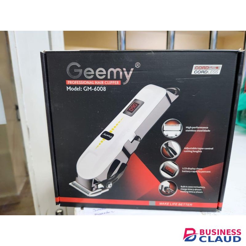 Geemy New Improved Original Rechargeable Cordless Hair Clippers/electric Shaver