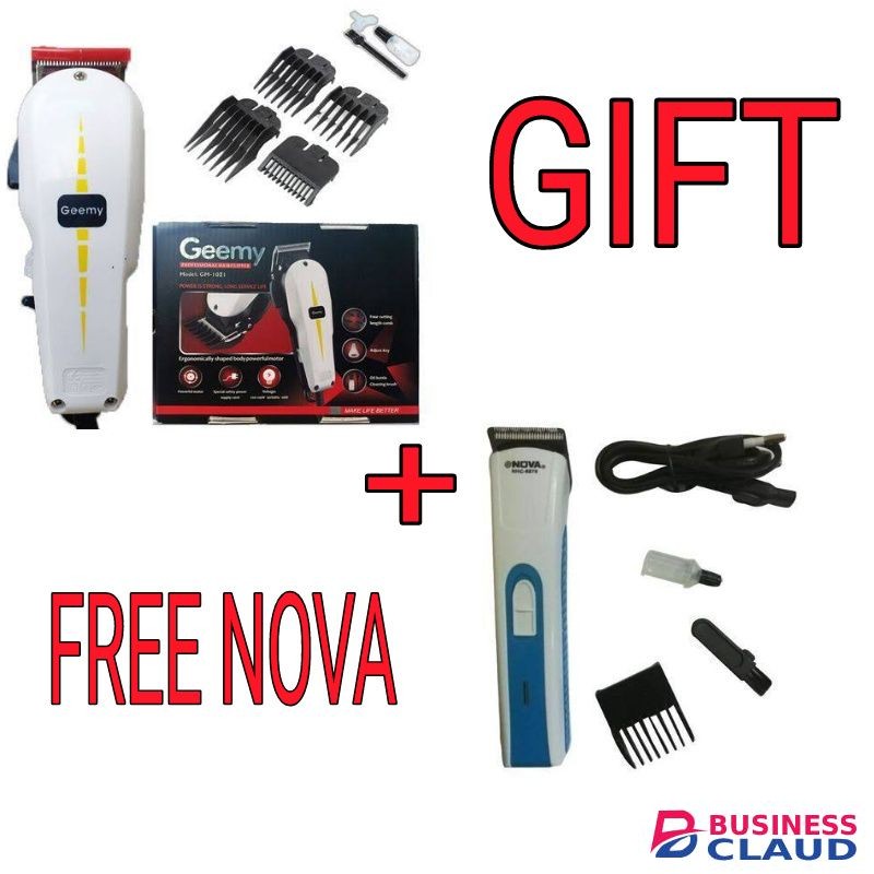 Geemy Professional& Hair Clipper &Shaving Machine//CLASSIC GIFTS