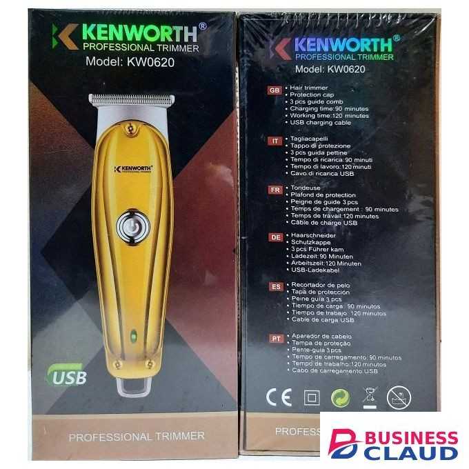 Hair Trimmer. Rechargeable/ Cordless Kenworth KW 0620 shaver