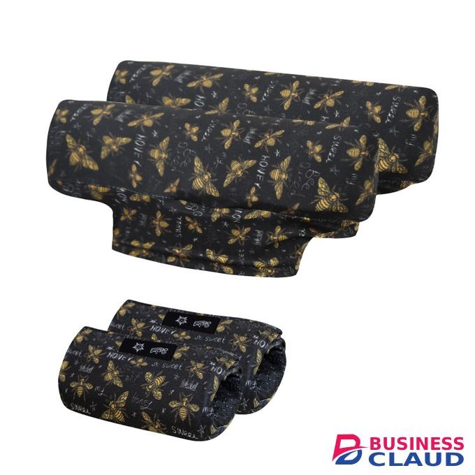 Underarm Crutchs Pads With Hand Grip Covers, Crutches Accessories -bees