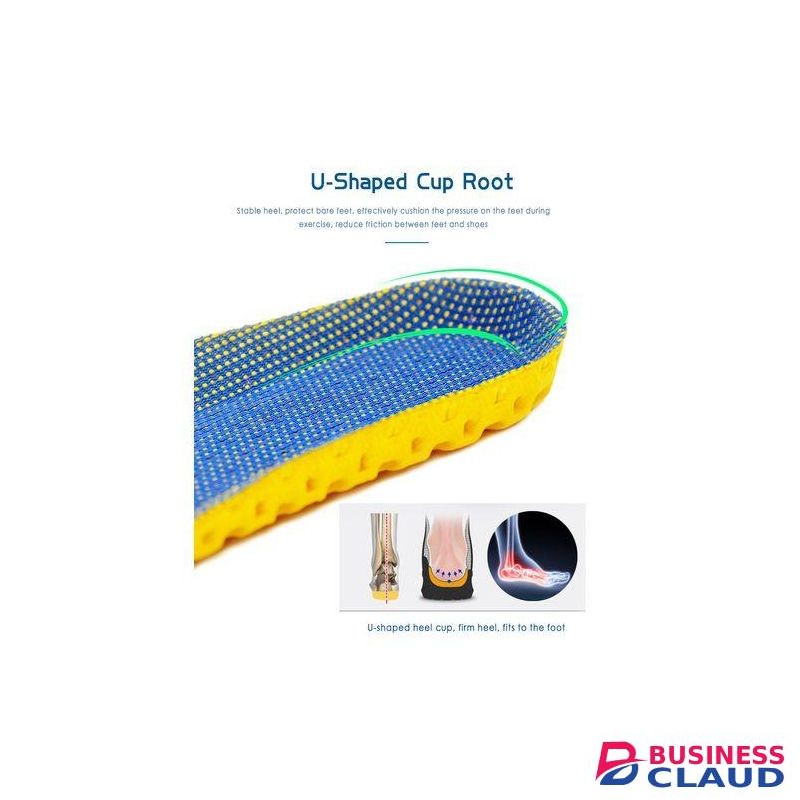 Memory Foam Insoles Shoes Inner Sole Mesh Deodorant Breathable Cushion Running Feet Man Women Orthopedic