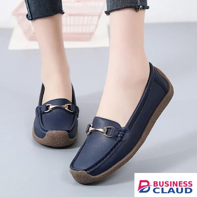 Spring Loafers Casual Ladies Flats Soft Soled Mom's Shoes Comfortable