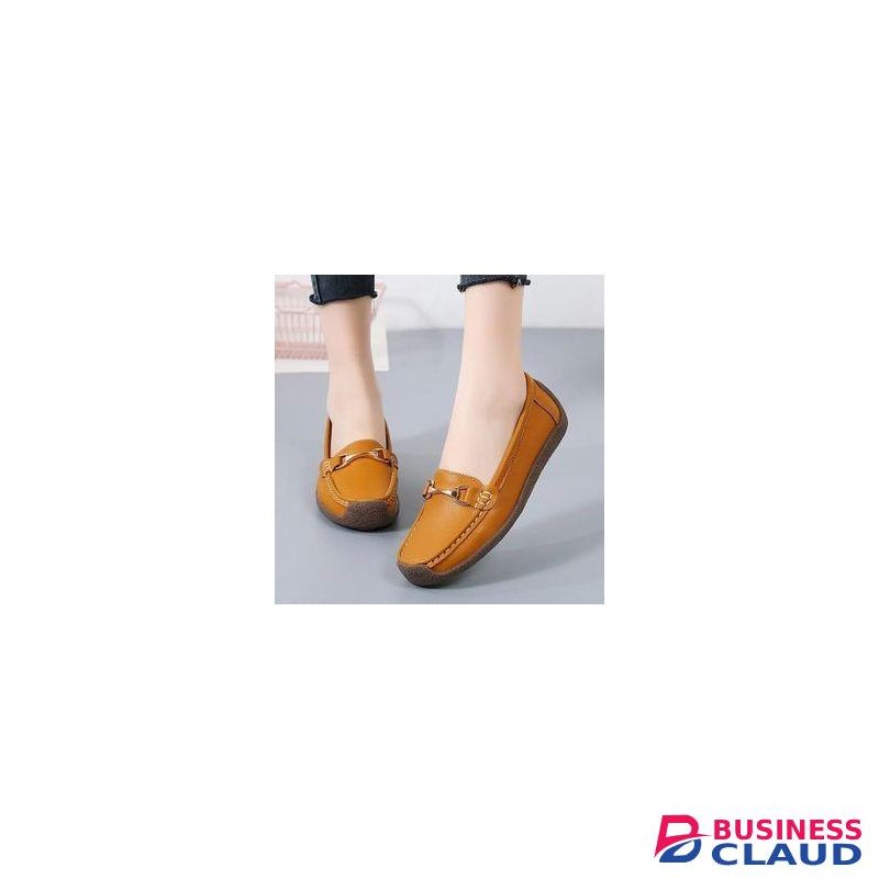Ladies Quality Flat Official Brogues, Breathable Moccasins Shoes For Women
