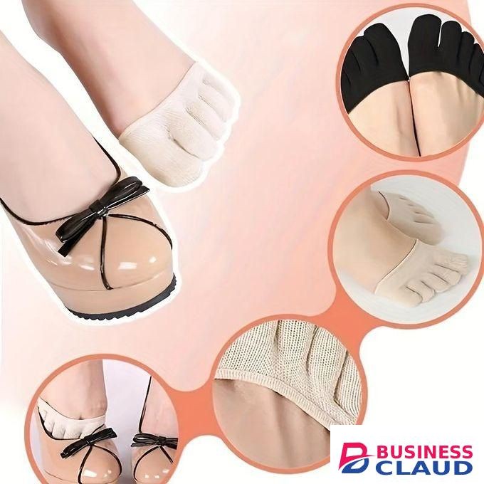ComfortFit Anti-Blister Half-Palm Five-Toe Socks 1 Pair