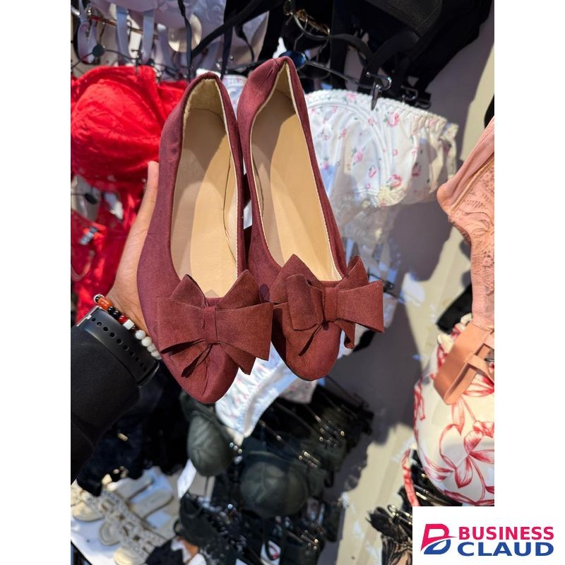 Ladies Fashion Flat Shoes Bowknot Ballet Flats Dress Shoes Comfortable PU Leather Slip on Shoes for Women dolly shoes