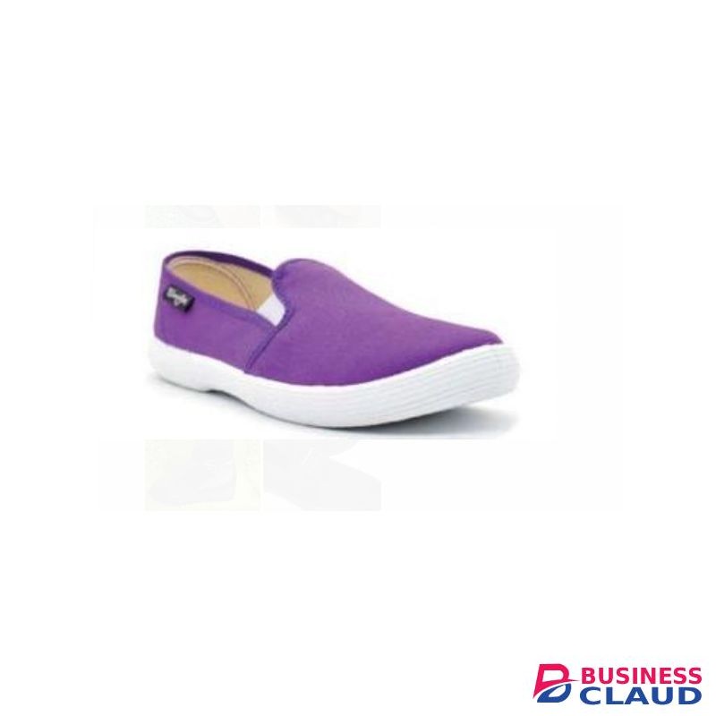 UMOJA Trendy Women No Fade Rubber Shoes- Purple