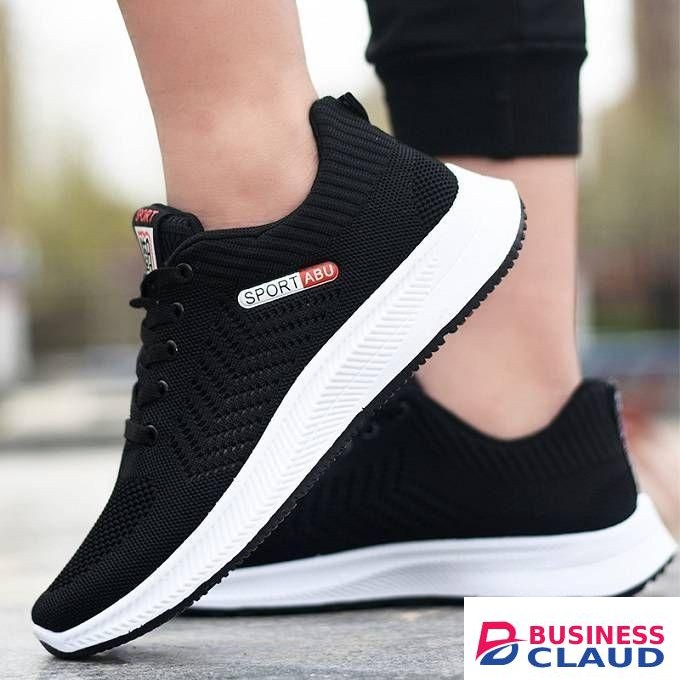 Shoes Sneakers Sport Shoes Casual Shoes Running Shoes-Black