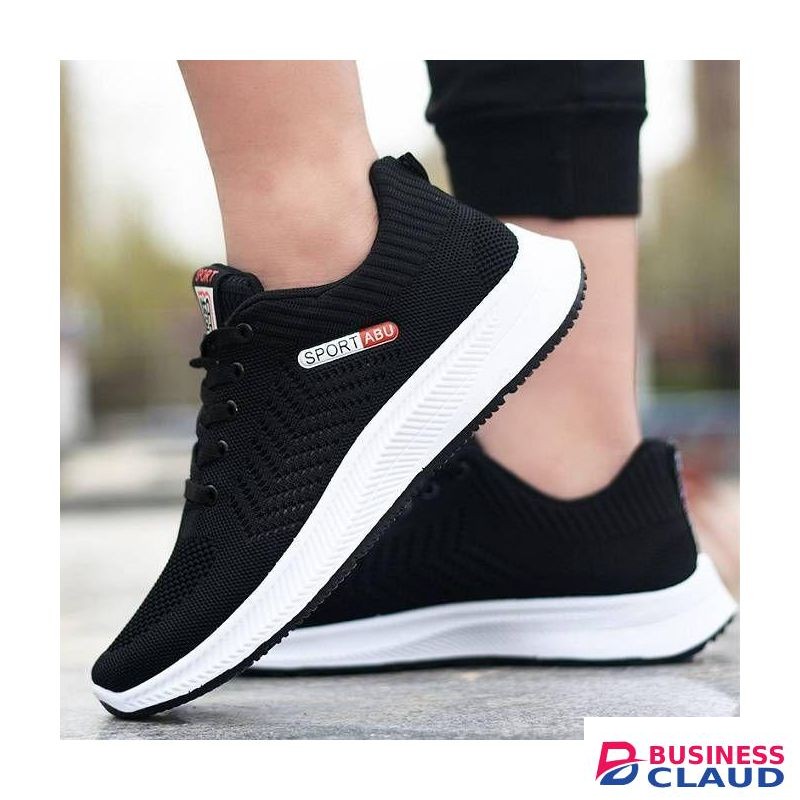 Shoes Sneakers Sport Shoes Casual Shoes Running Shoes-Black
