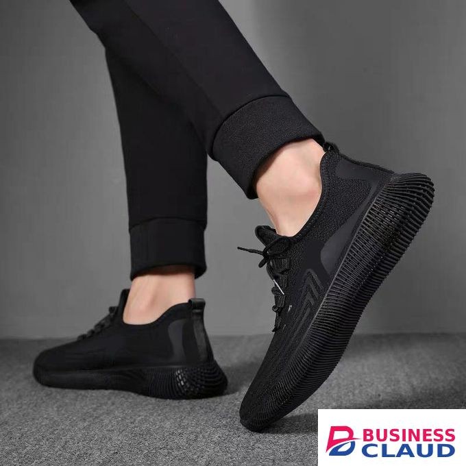 Men'S Men Durable canvas material for long use Black
