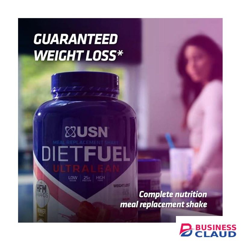 USN Diet Fuel Ultralean Meal Replacement Shake Powder, Vanilla Flavour