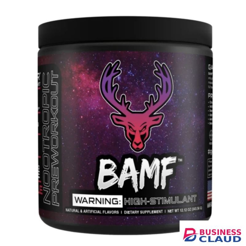 Bucked Up BAMF Nootropic Pre Workout Jungle J Mixed Berry