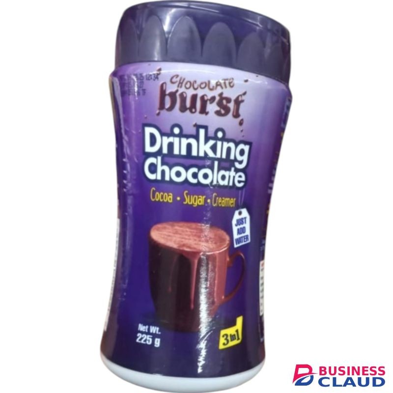 Burst Drinking Chocolate 3 in 1 With Cocoa Sugar Creamer